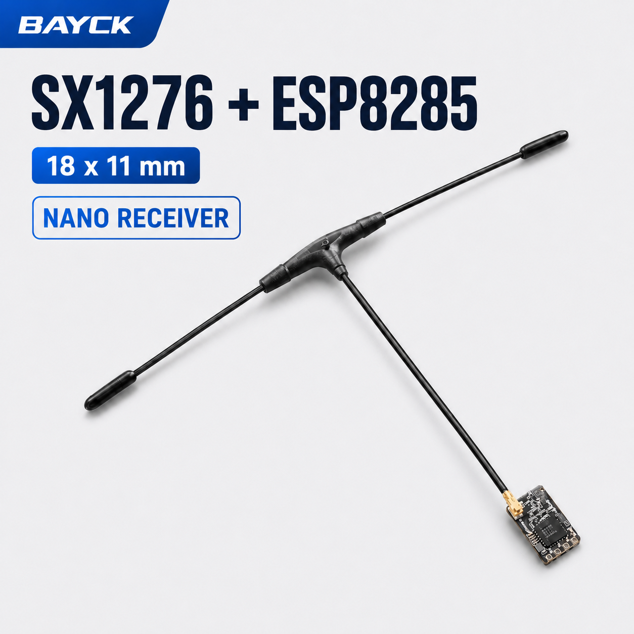 Drone Gimbal Controller - BAYCK ExpressLRS 915MHz Nano Receiver 0.6g
