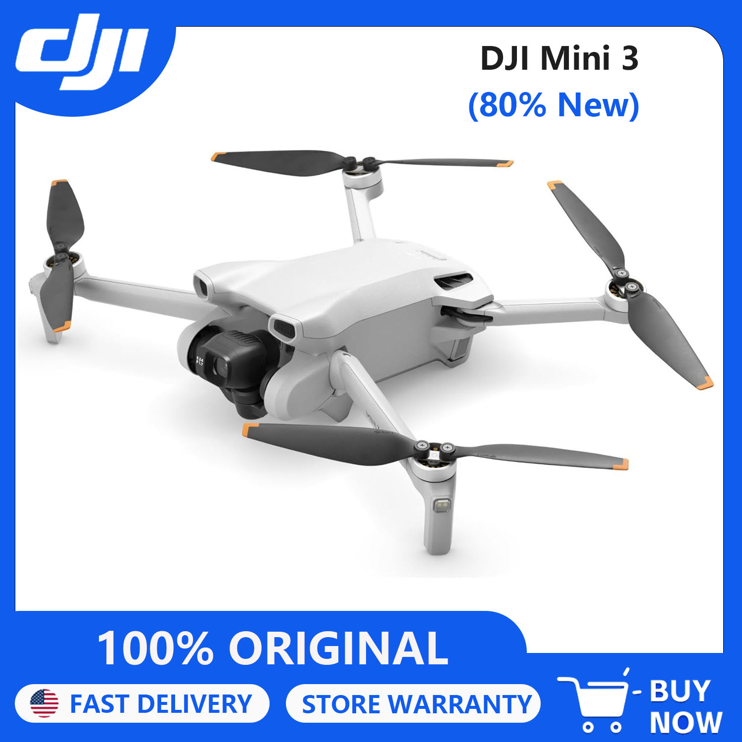 80% New DJI Mini 3 Drones with - Drone Gimbal 3 Axis review and price