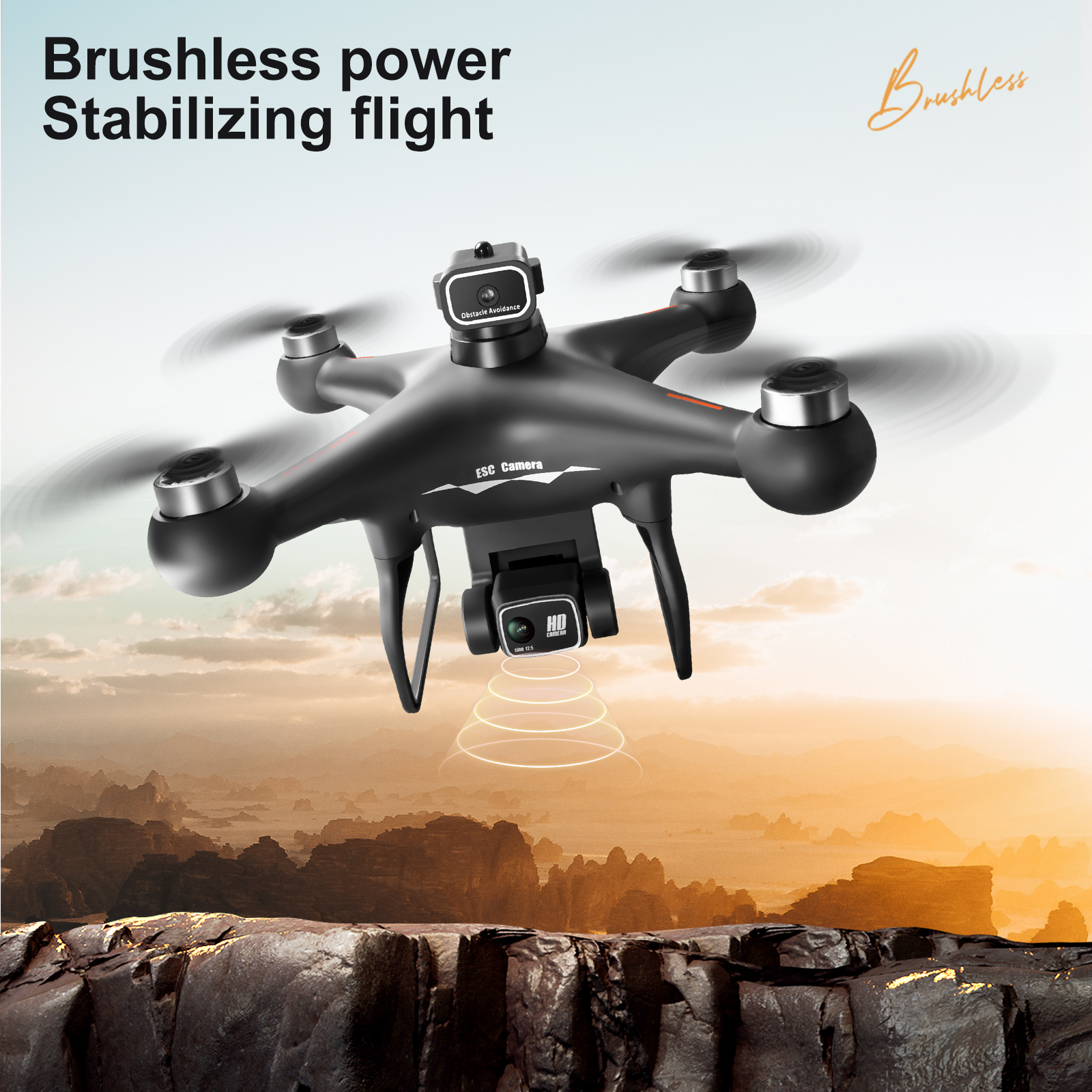 ZNLYRION S116 RC Drone Brushle - Drone Gimbal Brushless review and price