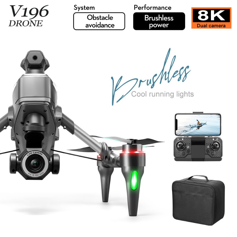 2025 V196 Automatic Obstacle A - Drone Gimbal Brushless review and price