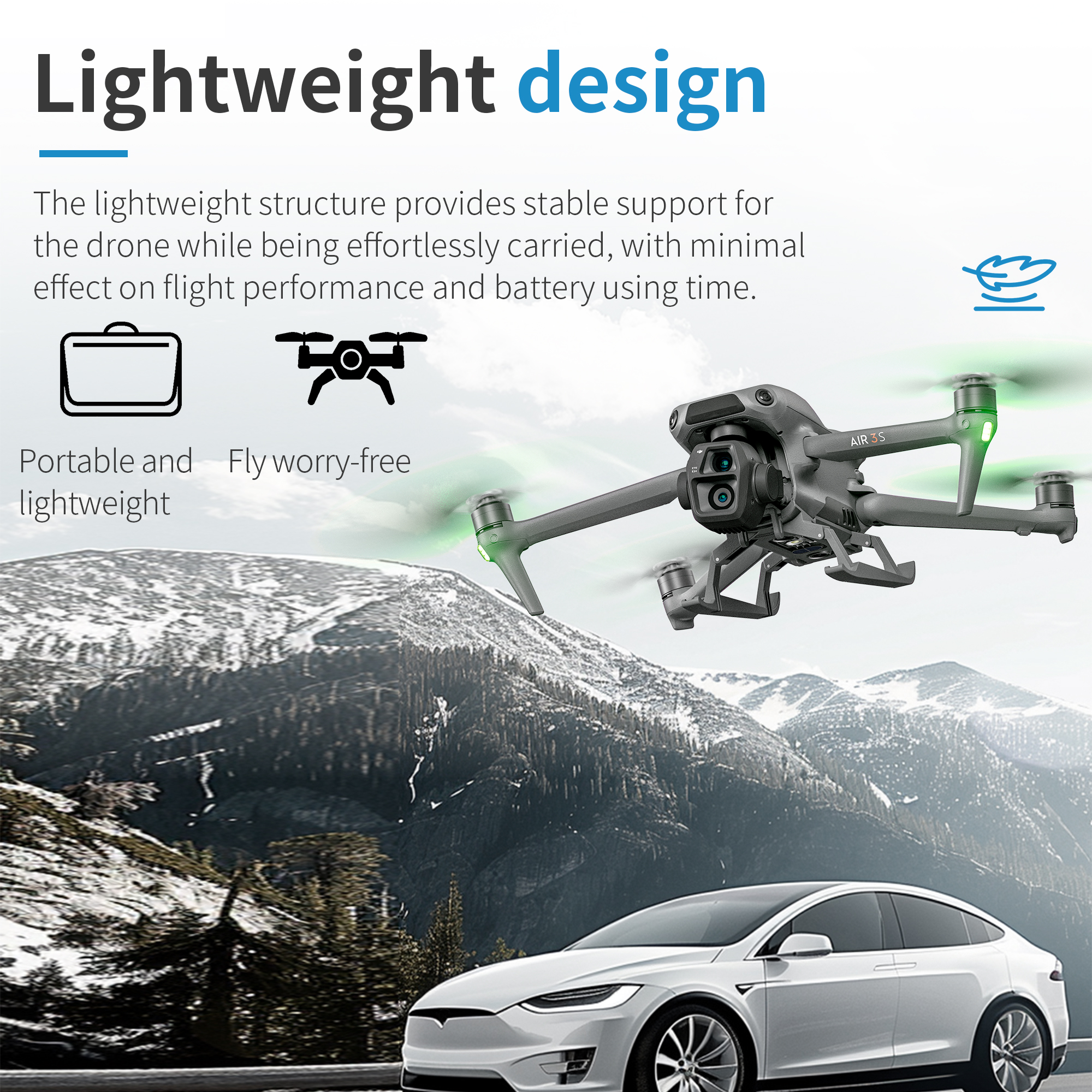 STARTRC for DJI AIR 3S Drone L - Drone Gimbal Mount review and price