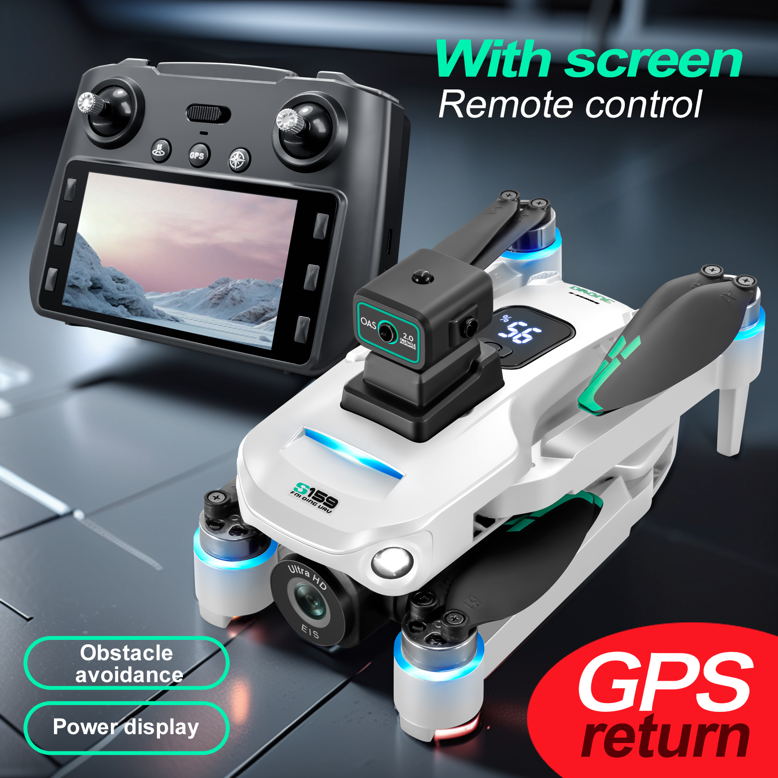 new Professional S159 GPS Dron - Drone Gimbal Mount review and price